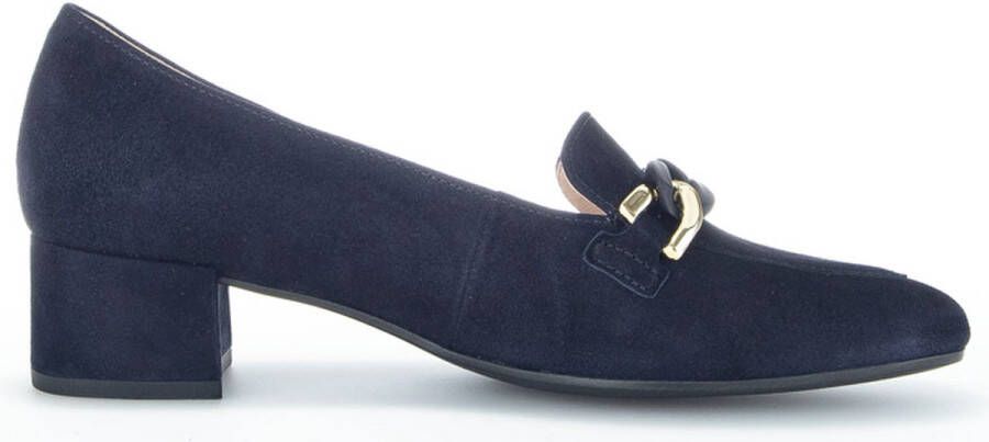 GABOR Loafers Dames 441 Maat: 35 Materiaal: Suède Kleur: Blauw - Foto 2