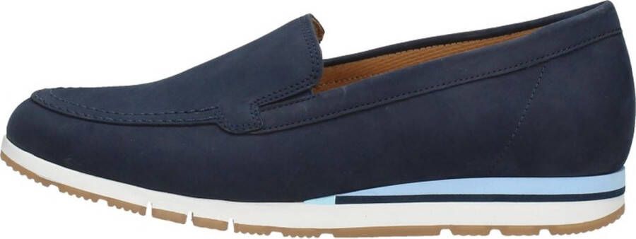 Gabor Blauwe Suède Comfort Ballerina Schoenen Blue Dames - Foto 11