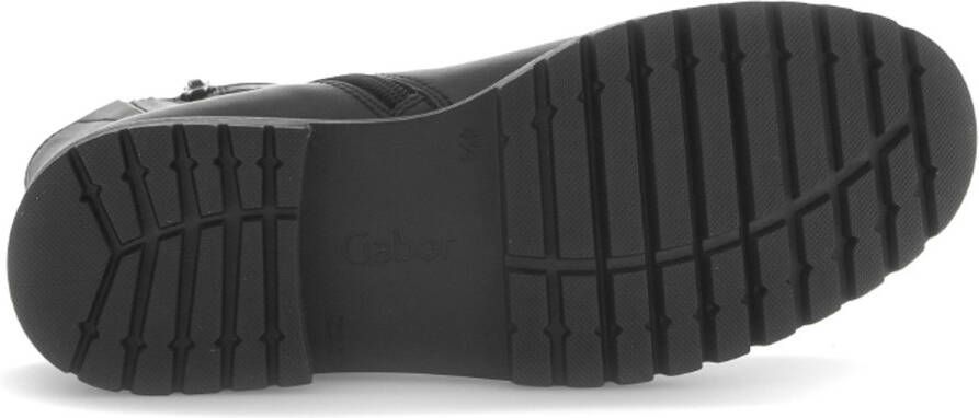 Gabor stoere enkellaars 72.723.57 Zwart