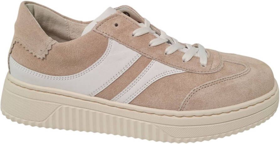Gabor Suede Dames Sneakers Beige