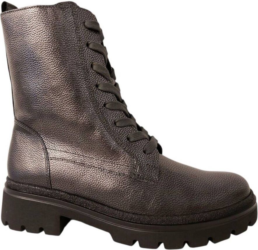 Gabor Veterboot 72.745.63 Antraciet Metallic Warm Gevoerd