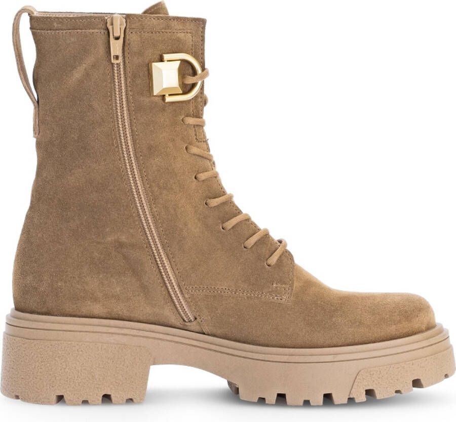 Gabor Veterlaarsjes blokhak plateau veterschoenen met best fitting-uitrusting