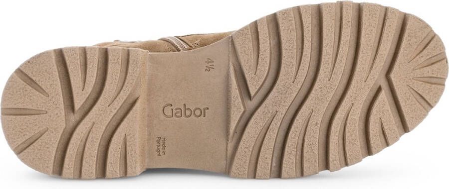 Gabor Veterlaarsjes blokhak plateau veterschoenen met best fitting-uitrusting