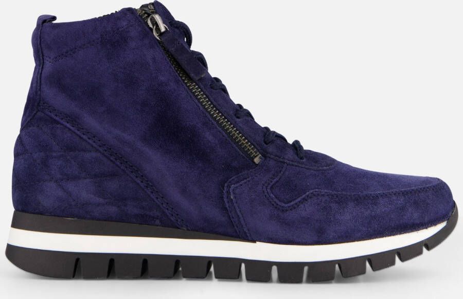 Gabor Sneakers Hoog Sneakers Hoog blauw