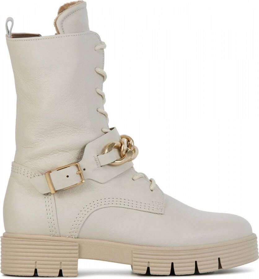 Gabor Enkellaarsjes Dames Laarzen Damesschoenen Leer 92.743.60 Wit - Foto 5