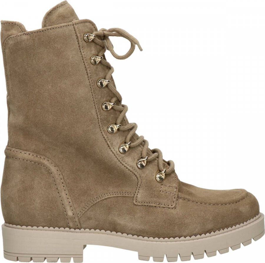 Gabor Enkellaarsjes Dames Laarzen Damesschoenen Suède 92.723.32 Beige