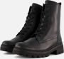 Gabor Elegante Leren Enkellaars Zwart Black Dames - Thumbnail 12