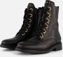 Gabor 52.705.57 Dames Veterboots Zwart - Thumbnail 1
