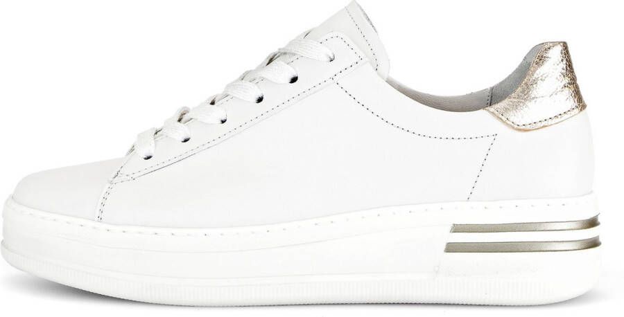 Gabor Witte lichtgewicht sneakers met extra ondersteuning White Dames