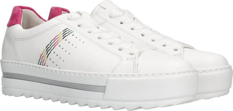 Gabor Stijlvolle veterschoenen voor dames White Dames