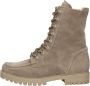 Gabor 723.1 Veterboots Laarzen Met Veters Dames Beige - Thumbnail 2