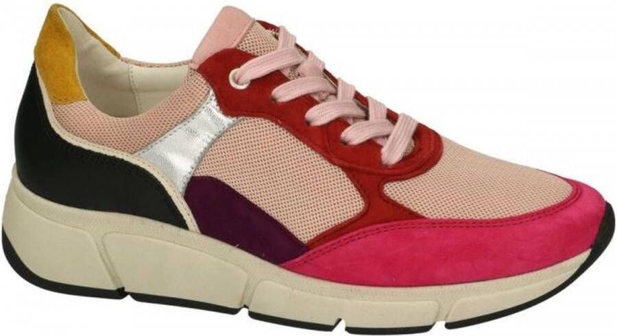 Gabor Sneakers Roze Textiel 102362 Dames