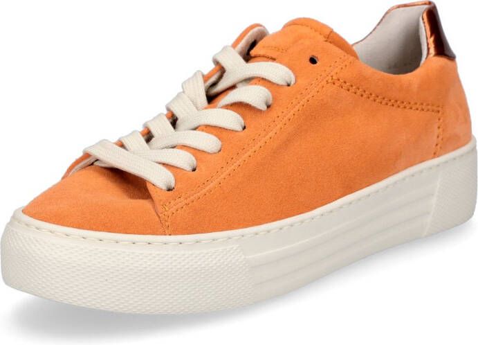 Gabor Veterschoenen Laag Veterschoenen Laag oranje
