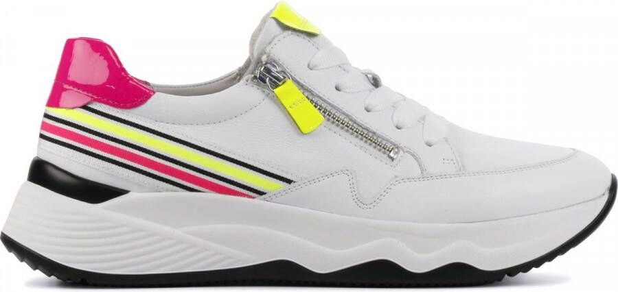 Gabor Dames Witte Combi Sneaker White Dames
