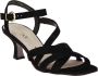 Gabor Velours Sandaal met Trichterabsatz Black Dames - Thumbnail 1