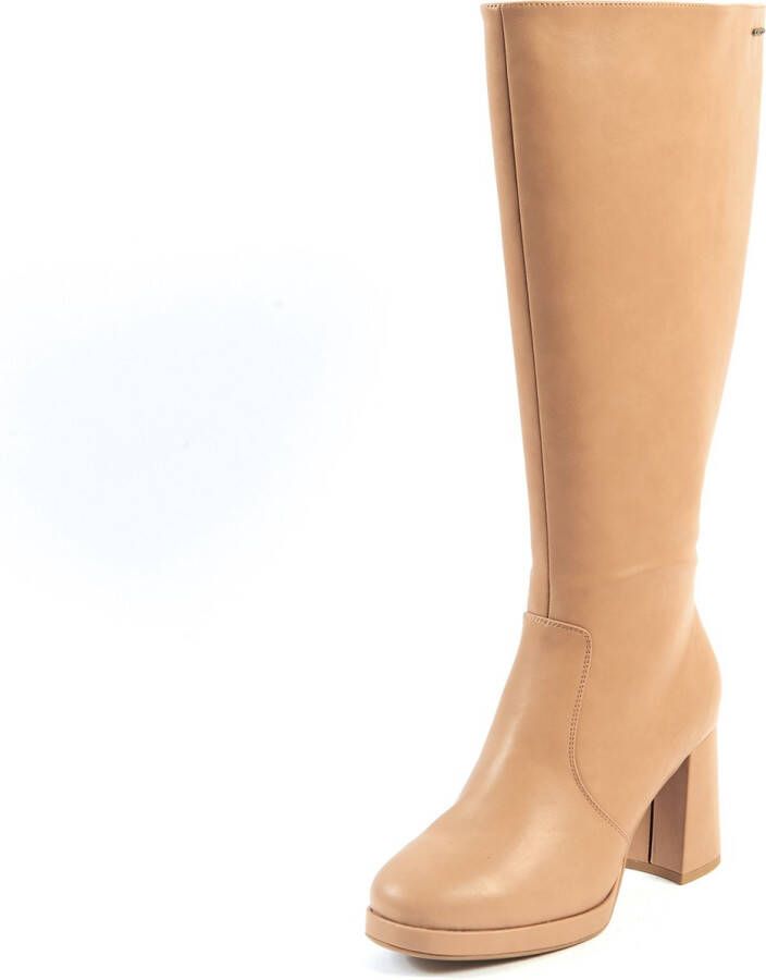 Gabylou 2XL laarzen voor brede kuiten Model Melissa Camel23