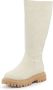 Gabylou 2XL laarzen voor brede kuiten Model Virginie. LT Beige - Thumbnail 1