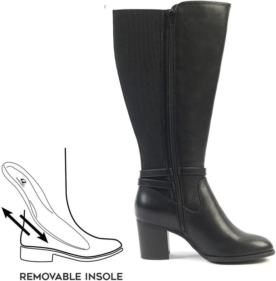 Gabylou Laarzen XL voor brede kuiten Marta XXL-model