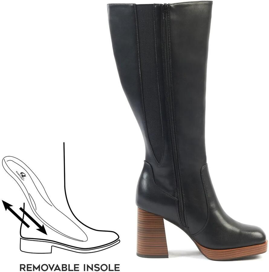 Gabylou 2XL laarzen voor brede kuiten Model Melissa