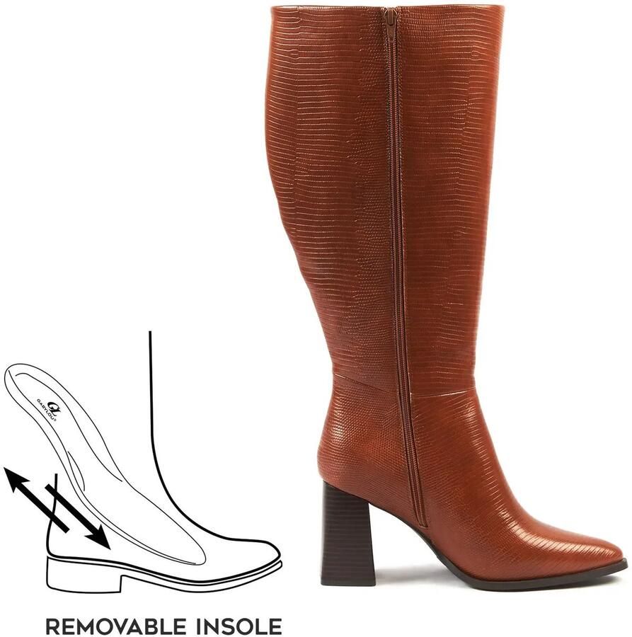 Gabylou 2XL laarzen voor brede kuiten Model Sarah