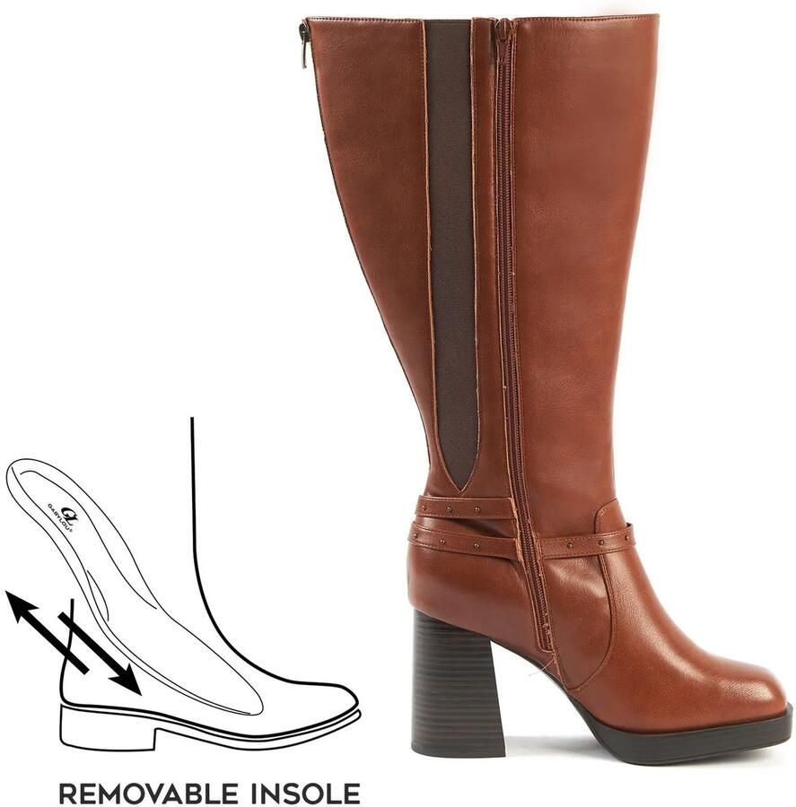 Gabylou 3XL Laarzen met wijde schacht Model Manon