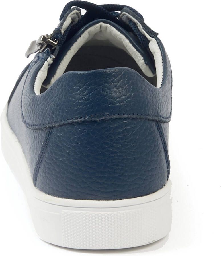 Gabylou Comfort lederen sneakers Grote voeten Gaelle model Silver - Foto 4