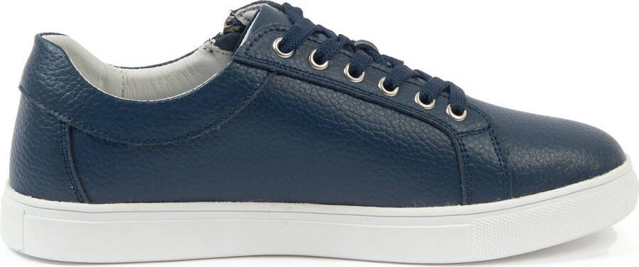 Gabylou Comfort lederen sneakers Grote voeten Gaelle model Silver - Foto 8