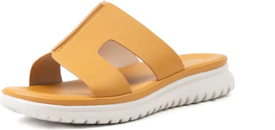 Gabylou Verstelbare muiltjes met brede neus H model Emy