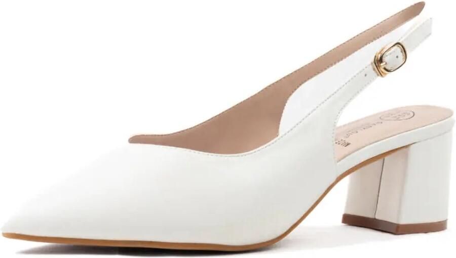 Gabylou Verstelbare sandalen met brede neus en hak model H Lea - Foto 2