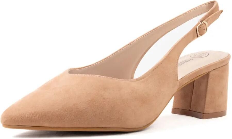 Gabylou Verstelbare sandalen met brede neus en hak model H Lea - Foto 2