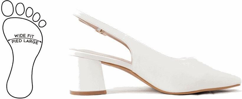 Gabylou Verstelbare sandalen met brede neus en hak model H Lea