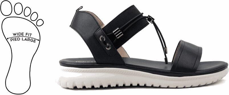 Gabylou Verstelbare sandalen met brede neus model H Lou