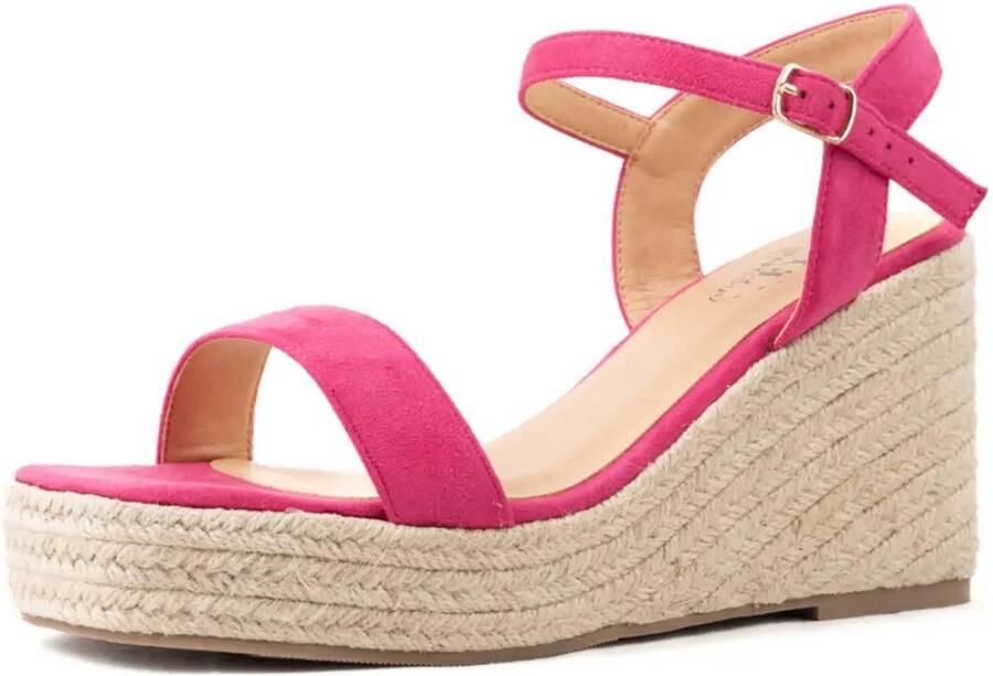 Gabylou Verstelbare sandalen met brede teen en sleehak model H Vic - Foto 2