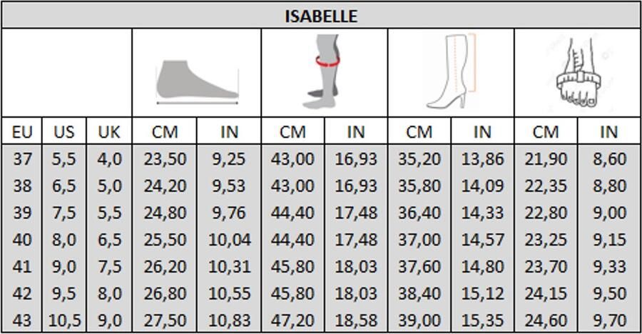 Gabylou XL Ruiterlaarzen voor BREDE KUITEN Model Isabelle Kleur zwart - Foto 11