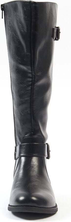 Gabylou XL Ruiterlaarzen voor BREDE KUITEN Model Isabelle Kleur zwart - Foto 17