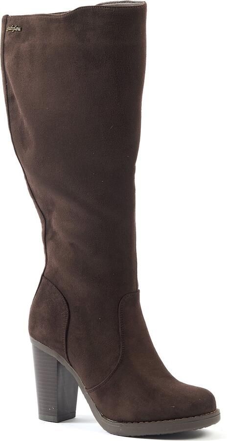 Gabylou Laarzen voor brede kuiten XL Model Kamilla Donkerbruin MF - Foto 5