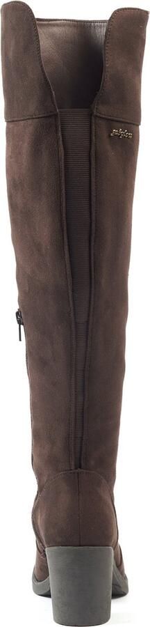 Gabylou Laarzen voor brede kuiten XL Model Nathalie Donkerbruin MF - Foto 8