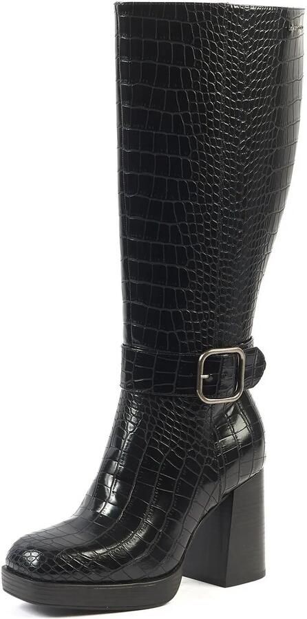 Gabylou XL laarzen voor brede kuiten Model Nina