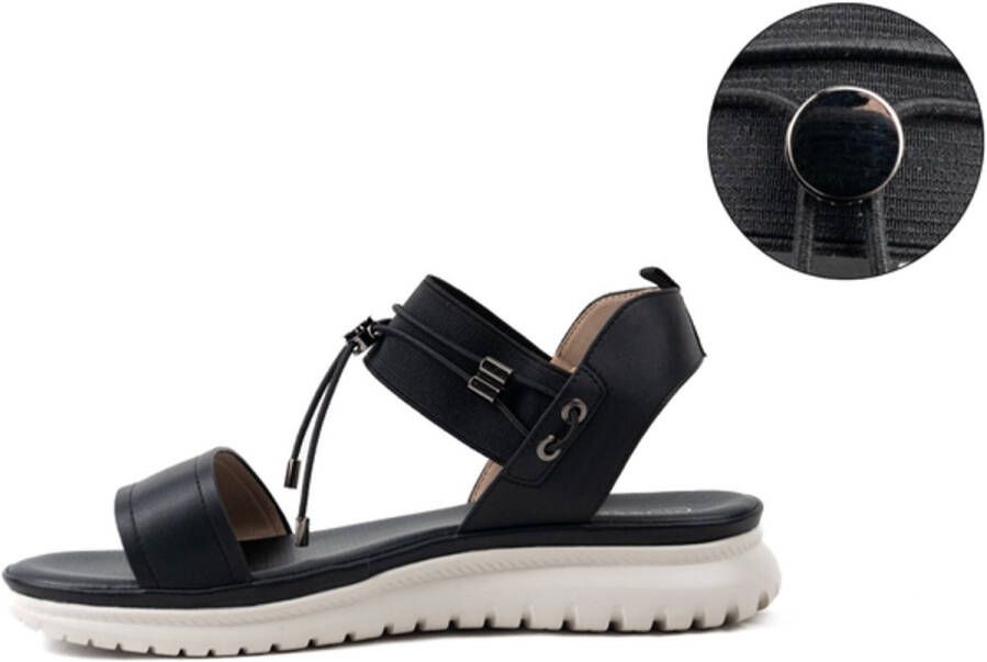 Gabylou H Modele Lou Verstelbare brede voet sandalen