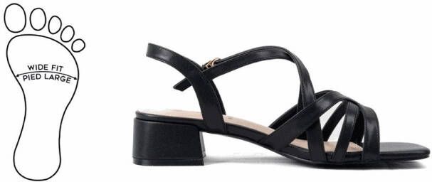 Gabylou H Verstelbare sandalen brede voeten Eva model