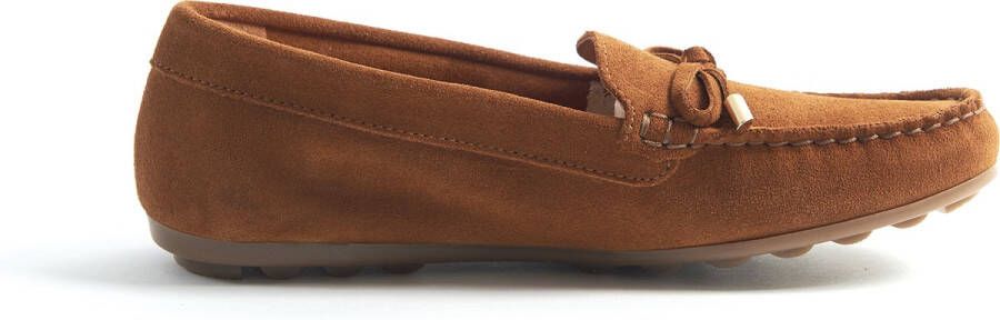 Gabylou Mocassins comfort leer suède Model Caroline Marine - Foto 7