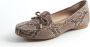 Gabylou Mocassins comfort reptielenleer Model Carmen Marine - Thumbnail 1