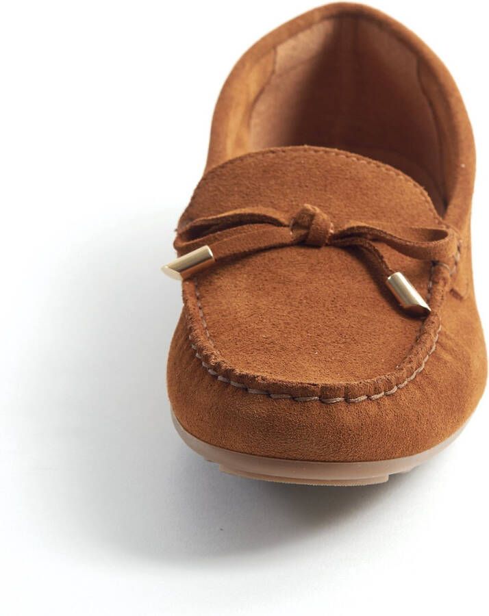 Gabylou Mocassins comfort leer suède Model Caroline Marine - Foto 3