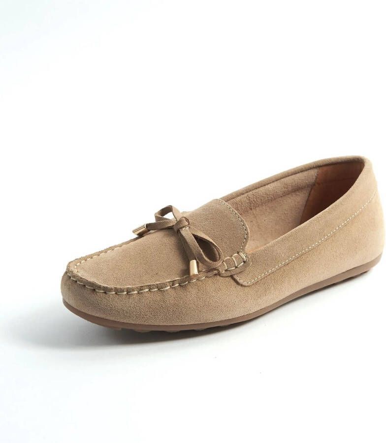 Gabylou Mocassins comfort leer suède Model Caroline Marine - Foto 2