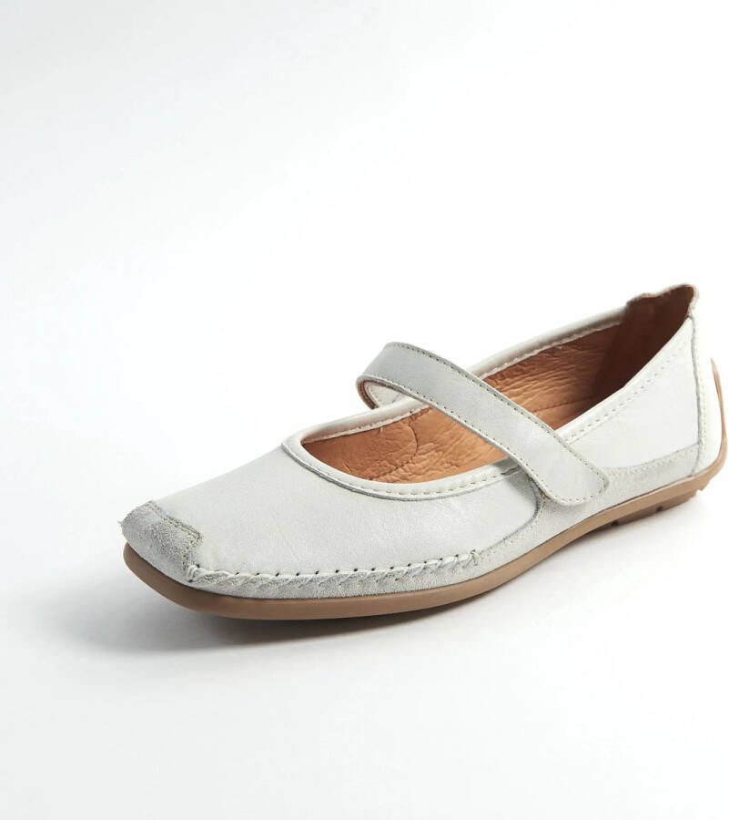 Gabylou Ballerina's comfort leer Model Juliette Ecru 42