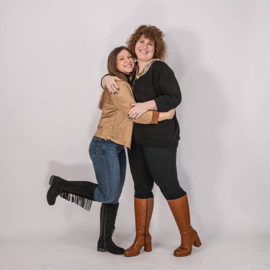Gabylou XL laarzen voor brede kuiten Model Aiyana