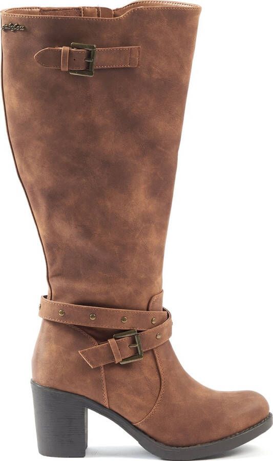 Gabylou XL laarzen voor brede kuiten Model Chrystel