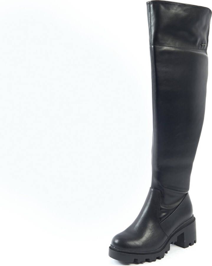 Gabylou XL laarzen voor brede kuiten Model Emmanuelle Black23