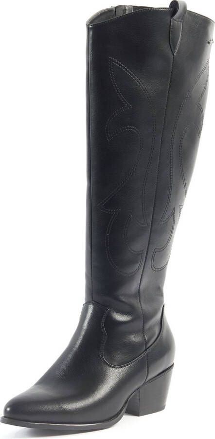 Gabylou XL laarzen voor brede kuiten Model Vanessa. Black23