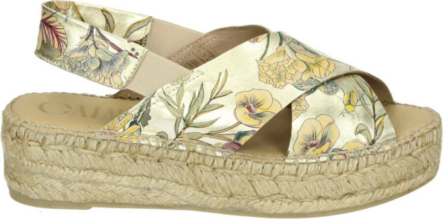 GAIMO LISBET~METAL~FLOR~~~~~~~~~~~~~ Sandalen met hakDames Sandalen Metallics